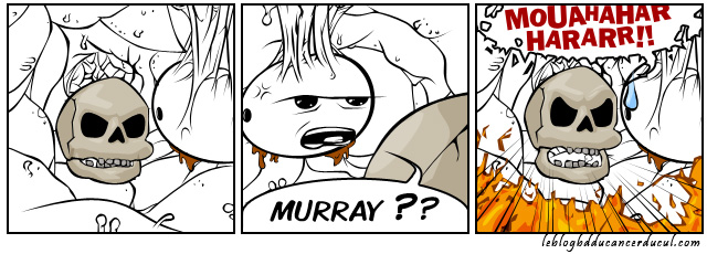 Murray the Demonic Talking Skull is in your ass !